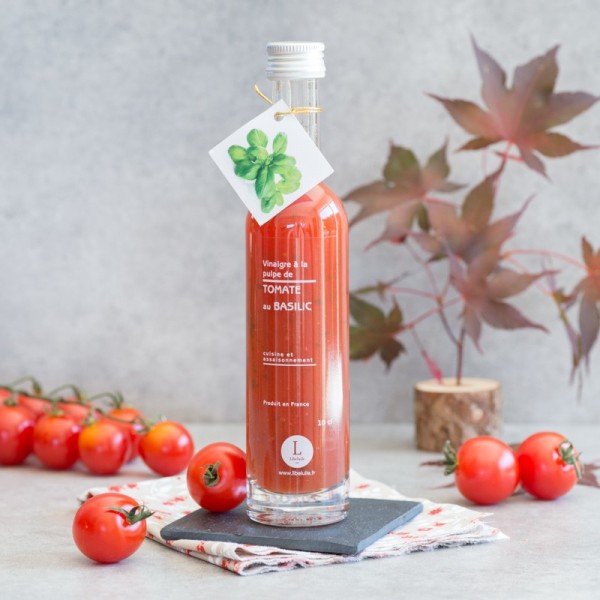 Vinaigre de tomate et basilic