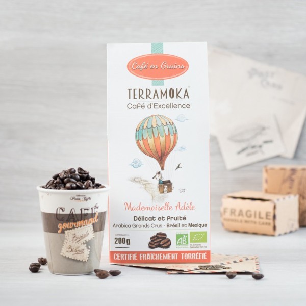 TERRAMOKA Coffret Découverte de 6 cafés Bio moulu - 6x250g