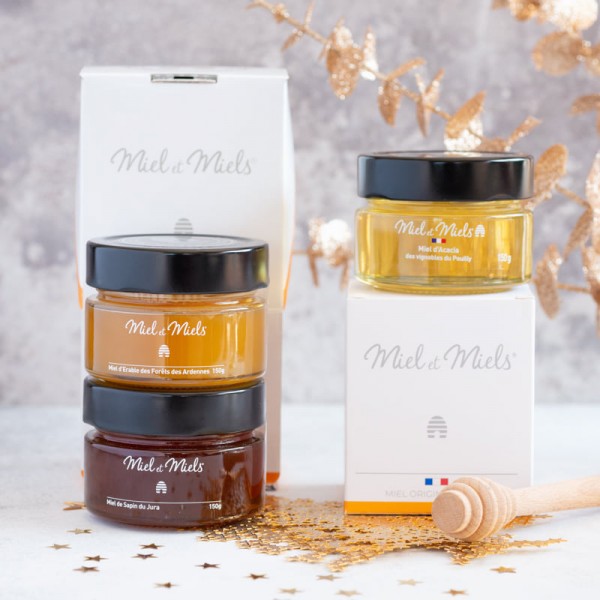 Coffret de miels gourmands