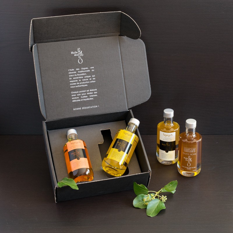 Coffret Huiles Arpèges - Condiment & Terroir