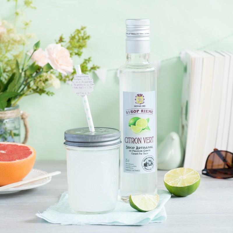 Sirop Rieme Sirop Citron vert 25 cl | La Boutique Aux Délices