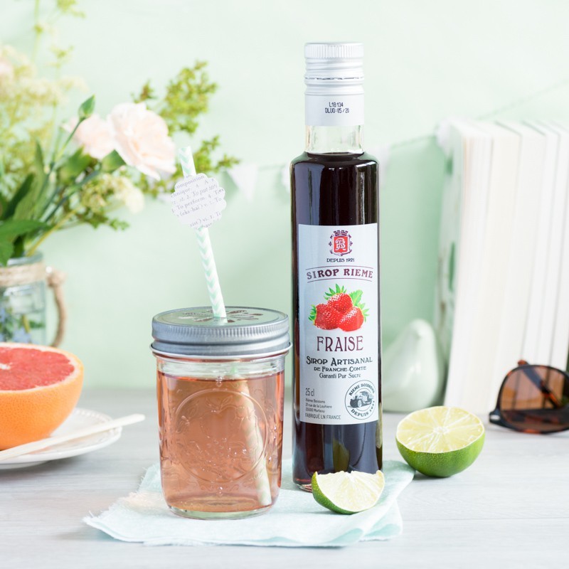 Sirop Rieme Sirop Fraise 25 cl | La Boutique Aux Délices